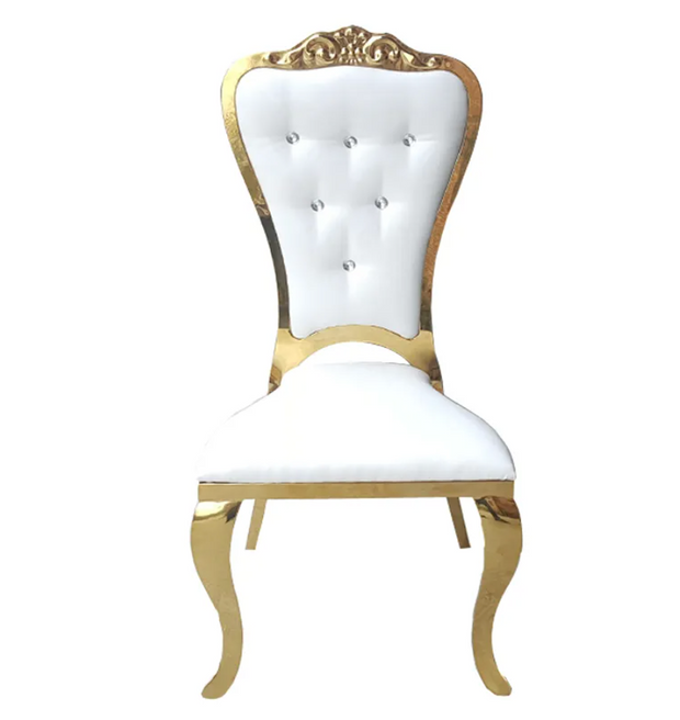 Chaise Louisa Victorienne Or, Diva Location