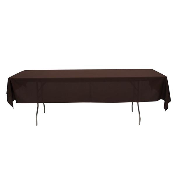 Nappe Rectangulaire Polyester Chocolat
