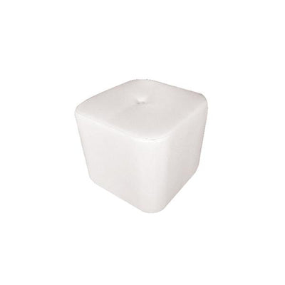 Cube Art Déco - Blanc Perlé