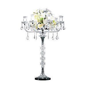 Chandelier Cristal 42'H - 6 branches