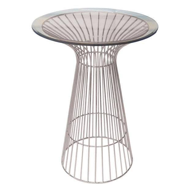 Table Cocktail Filaire - Argent