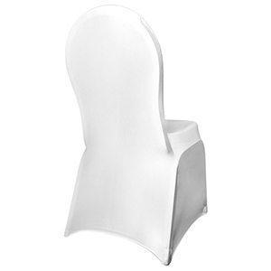 Couvre-Chaise Spandex - Blanc