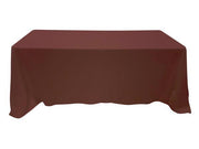 Nappe Rectangulaire Polyester Chocolat