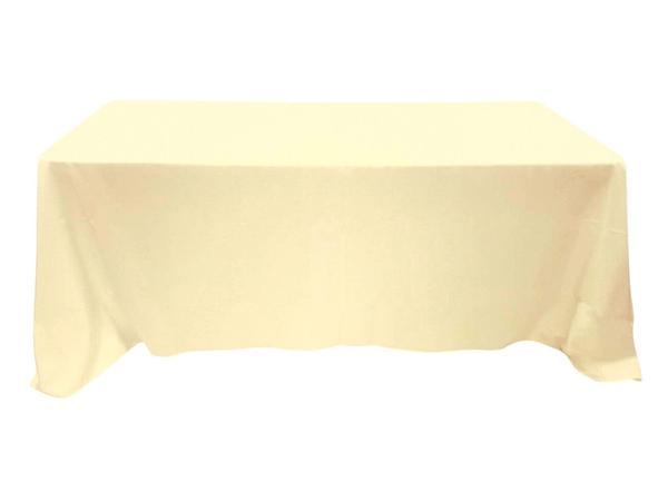 Nappe Rectangulaire Polyester Crème