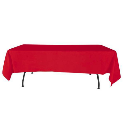Nappe Rectangulaire Polyester Rouge