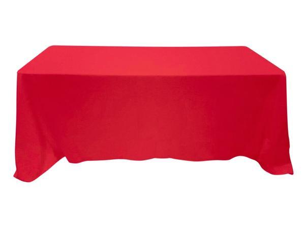 Nappe Rectangulaire Polyester Rouge
