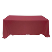 Nappe Rectangulaire Polyester Rubis